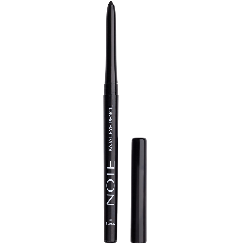 Карандаш для глаз (Note Kajal Eye Pencil Black 0.3g)